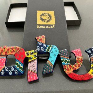 "Shalom" Wall Hanging, by Yair Emanuel